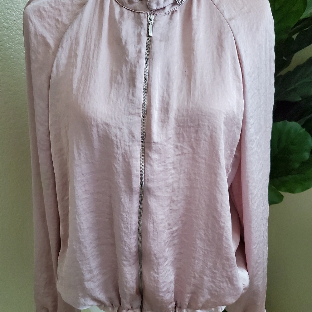 Zara Collection long sleeve soft pink top